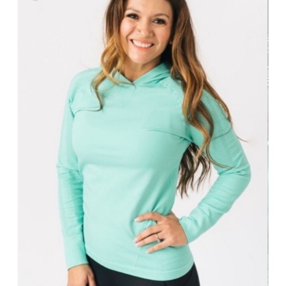 Women's Zyia Active Peak Performance Fitted Hoodie Size S Small
